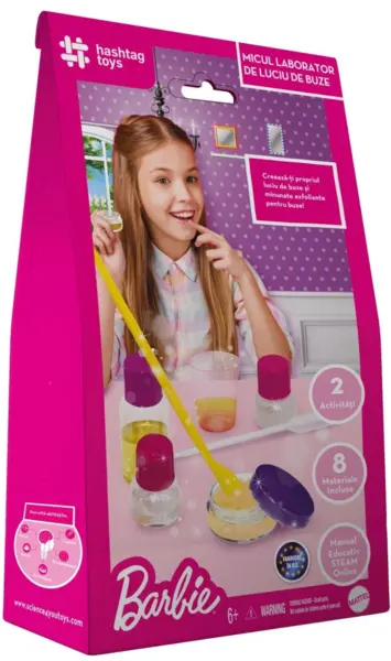 Set creativ - Barbie - Laborator de Luciu de Buze | Mattel