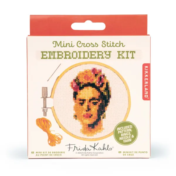 Set creativ broderie - Frida Khalo | Kikkerland