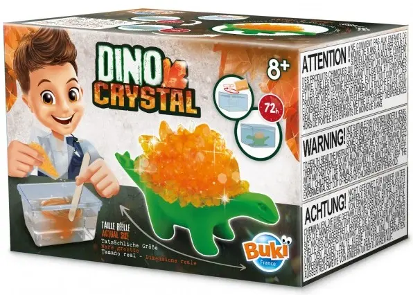 Set creativ Buki France - Creează-ți propriile cristale de dinozaur