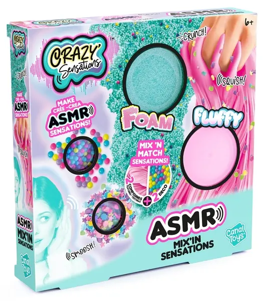 Set creativ Canal Toys - Crazy Sensations ASMR, 2 bucăți