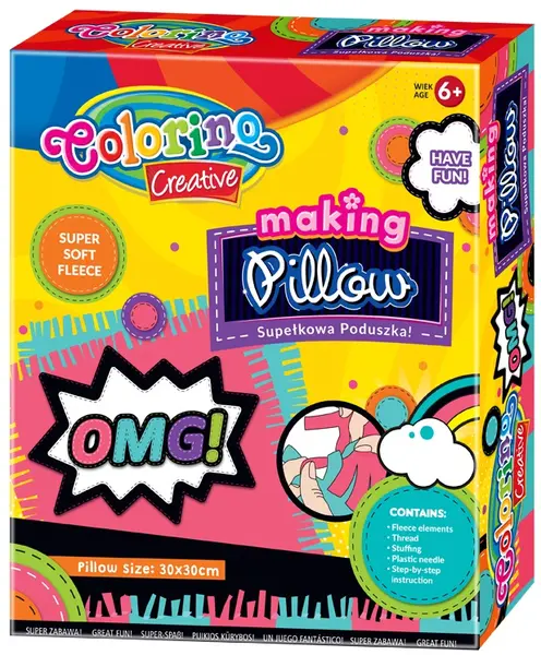 Set creativ Colorino Creative - Fa-ti singur perna