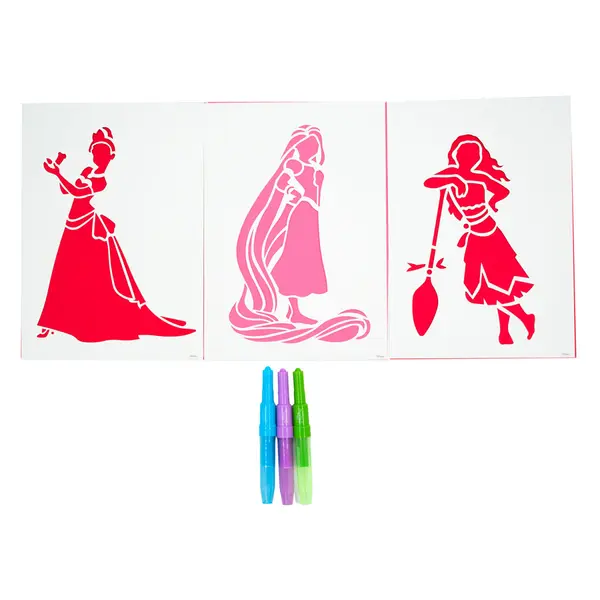 Set creativ cu 3 spray markere - Disney Princess | Canenco