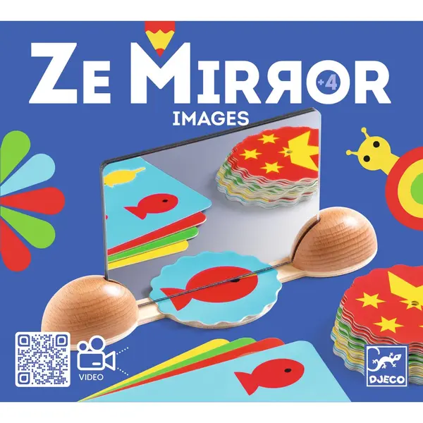 Set creativ cu oglinzi Djeco, Ze mirror 23 cm