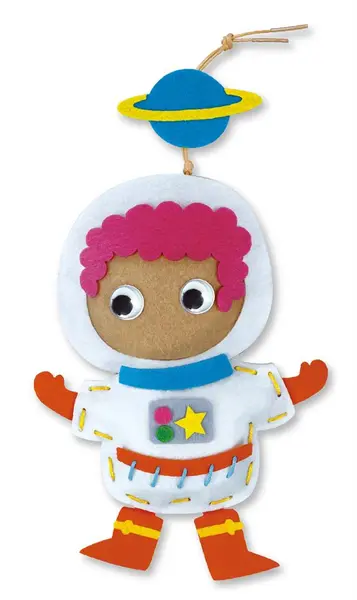 Set creativ de cusut - My First Charm - Astronaut | Avenir