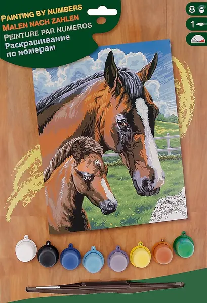 Set creativ de desen KSG Crafts - Capodopera, Cai