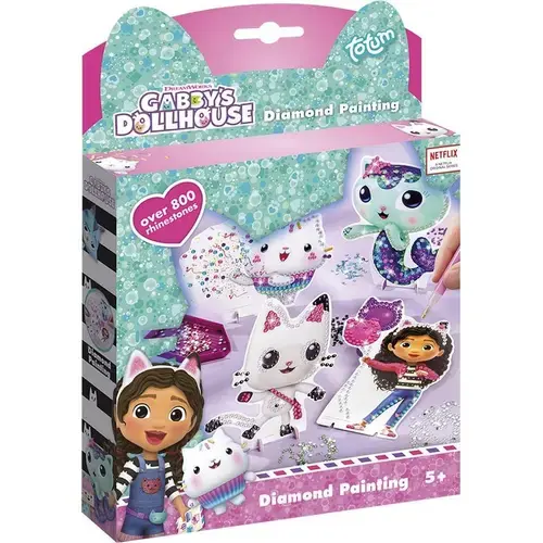 Set creativ diamond painting Gabby s Dollhouse TT420342