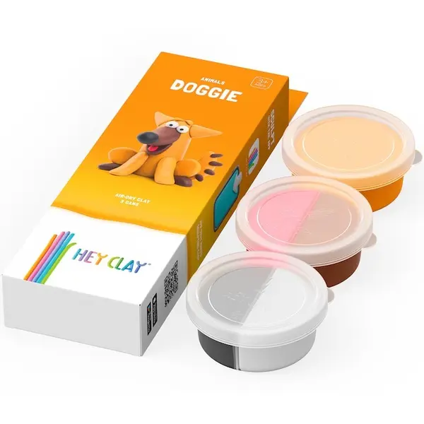 Set creativ din lut - Hey Clay Animals - Caine | Hey Clay