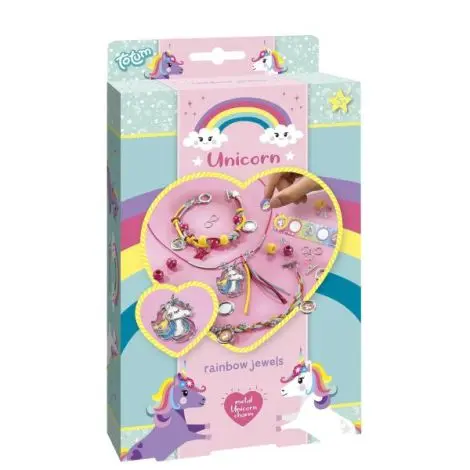 Set creativ DIY Bijuterii cu unicorni