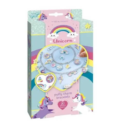 Set creativ DIY Bratari cu pandantive moi