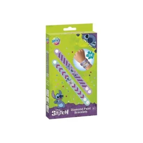 Set creativ DIY, Creeaza bratari cu tehnica diamond painting, Disney Lilo si Stitch