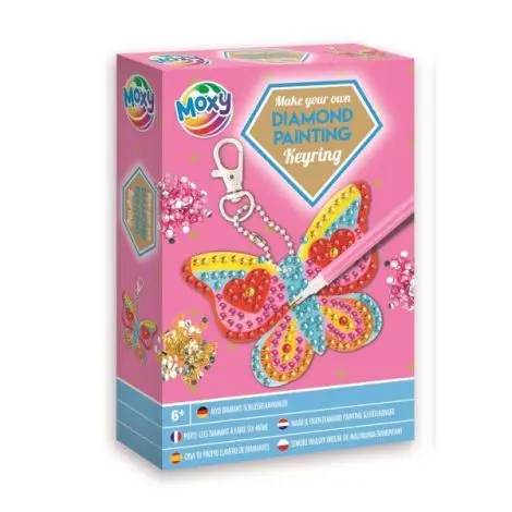 Set creativ DIY, Creeaza propriul breloc cu strasuri, Diamond Paint, Grafix