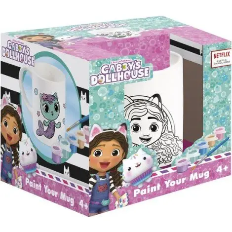 Set creativ DIY, Picteaza canuta cu Gabby Dollhouse