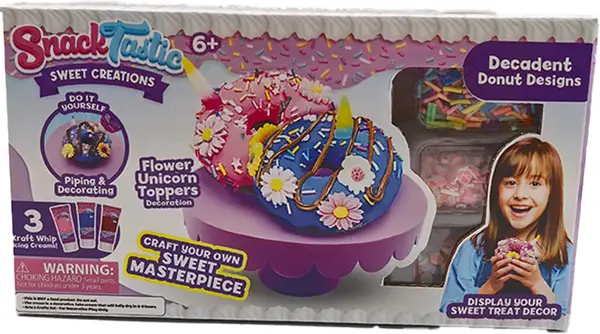 Set creativ Felyx Toys Snack Tastic - Bunătăți decorative, gogoși