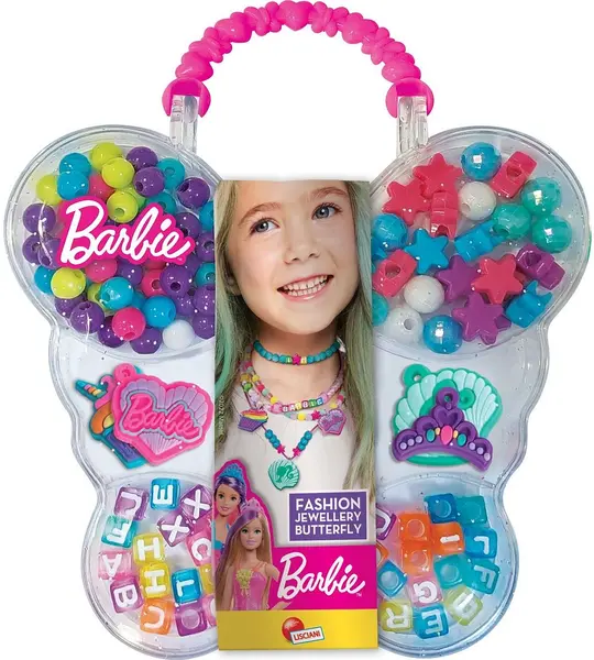 Set creativ Lisciani Barbie - Creează-ți propriile bijuterii