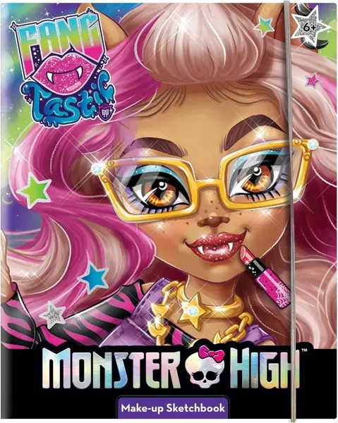 Set creativ Lisciani Monster High - Dosar de machiaj la modă