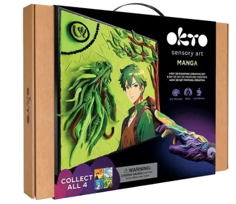 Set creativ - Manga - Earth | Okto Clay