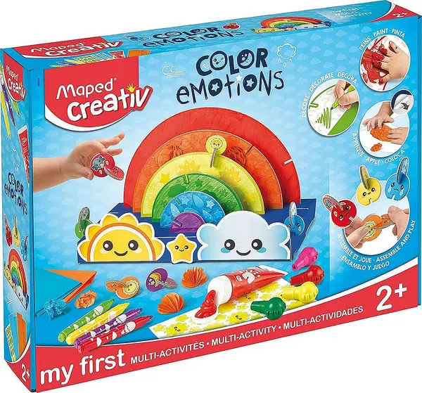 Set creativ Maped Creativ Early Age - Curcubeu