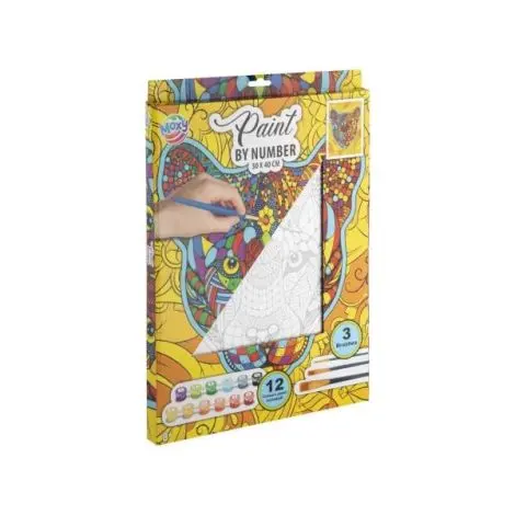 Set creativ, Picteaza pe numere, Canvas Pantera