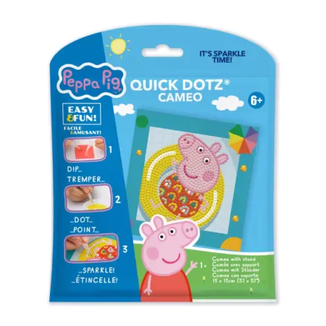 Set creativ pictura cu diamante - Peppa Pig