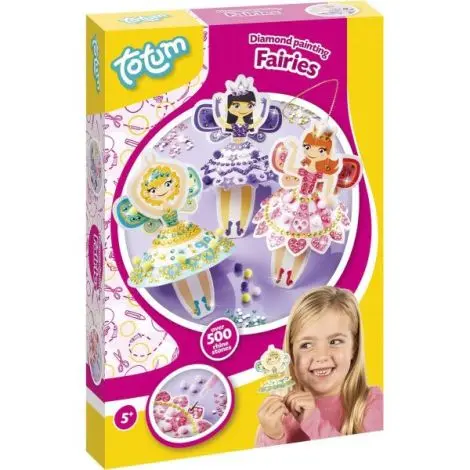 Set creativ pictura cu diamante, zane