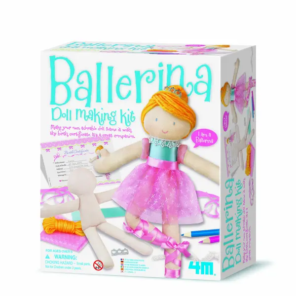 Set creativ Realizeaza propria papusa - Balerina