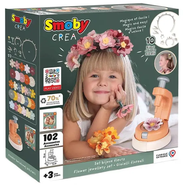 Set creativ Smoby Crea - Bijuterii colorate