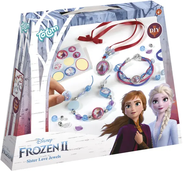 Set creativ Totum - Fă-ți propriile bijuterii, Frozen II