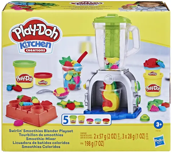 Set cu plastilină Play-Doh Kitchen Creations – Blender pentru smoothie-uri