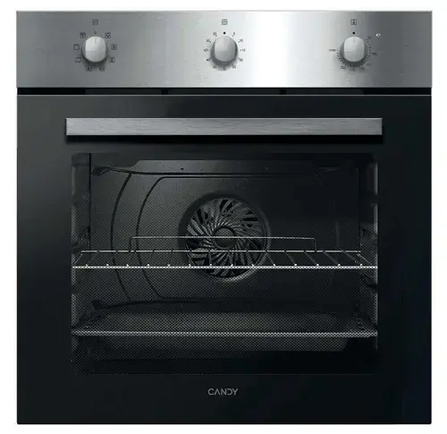 Set Cuptor incorporabil si Plita CANDY F CP602X/ECH64CC, Electric + Inductie, 65 l, Clasa A+, Ventilator, 8 functii (Negru)
