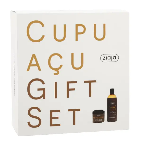 Set Cupuacu: gel de dus 500 ml + scrub exfoliant 200 ml, Ziaja