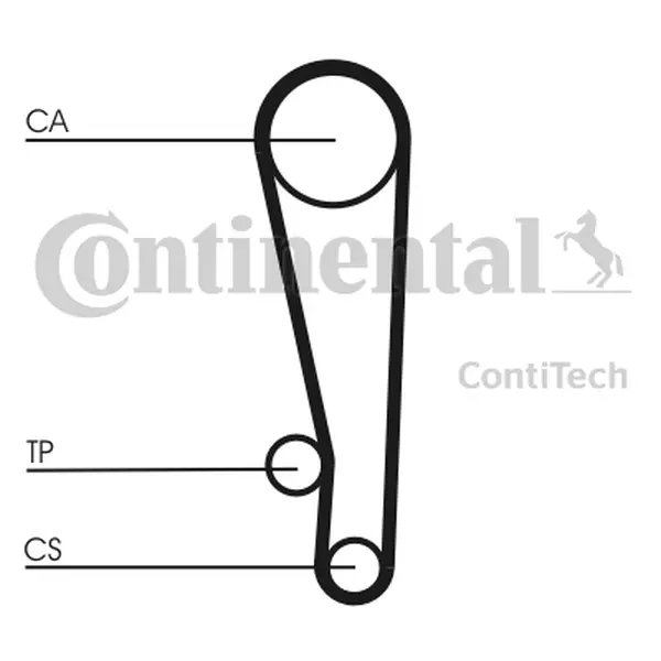Set curea de distributie CONTINENTAL CTAM CT1013K1