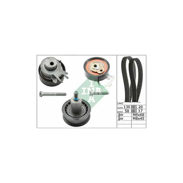 Set curea de distributie Schaeffler INA 530 0538 10