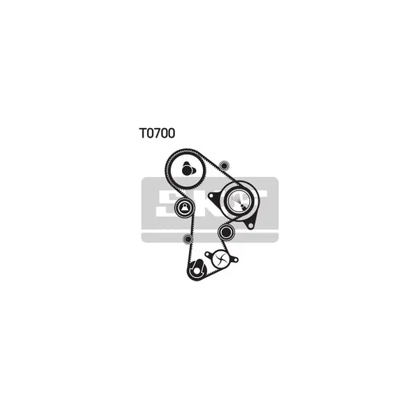 Set curea de distributie SKF VKMA 01148