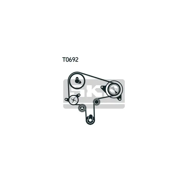 Set curea de distributie SKF VKMA 94620