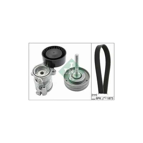 Set curea transmisie cu caneluri Schaeffler INA 529 0090 10