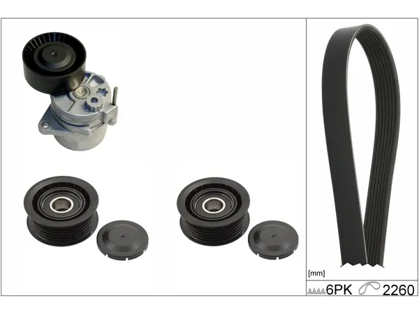 Set curea transmisie cu caneluri Schaeffler INA 529 0115 10