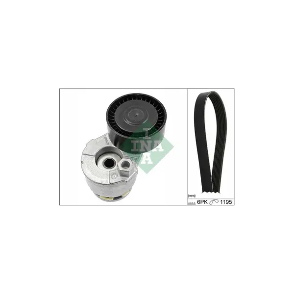 Set curea transmisie cu caneluri Schaeffler INA 529 0117 10