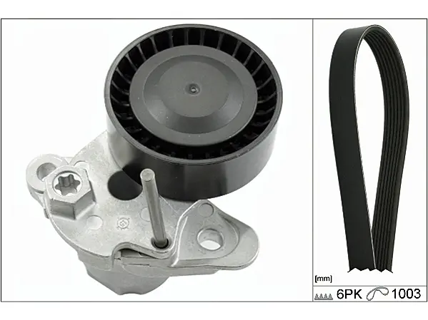 Set curea transmisie cu caneluri Schaeffler INA 529 0159 10
