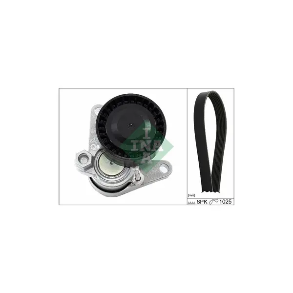 Set curea transmisie cu caneluri Schaeffler INA 529 0167 10