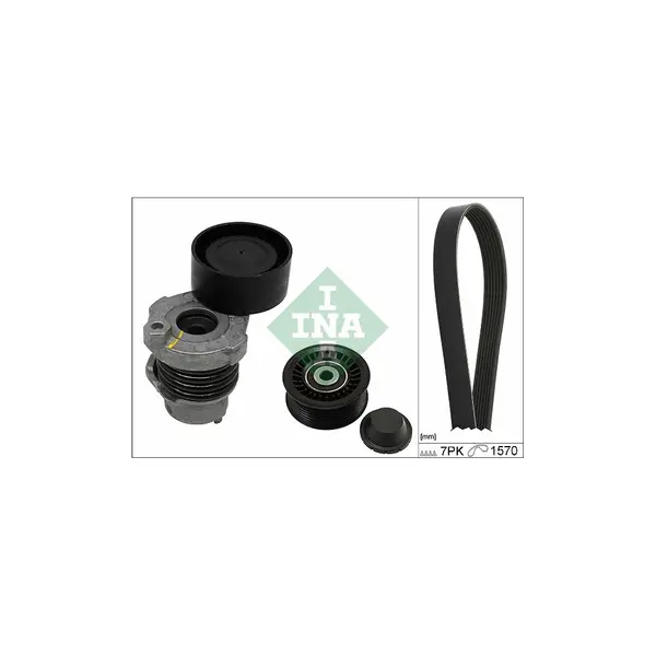 Set curea transmisie cu caneluri Schaeffler INA 529 0187 10