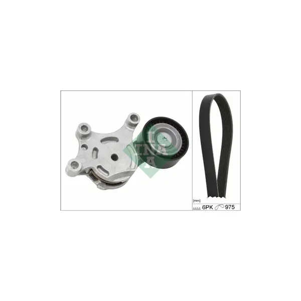 Set curea transmisie cu caneluri Schaeffler INA 529 0261 10
