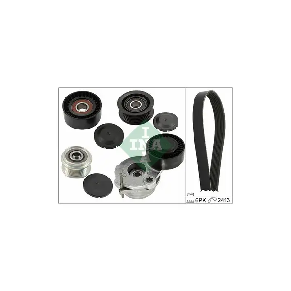 Set curea transmisie cu caneluri Schaeffler INA 529 0484 20