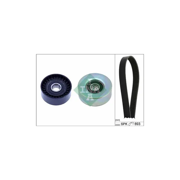 Set curea transmisie cu caneluri Schaeffler INA 529 0532 10