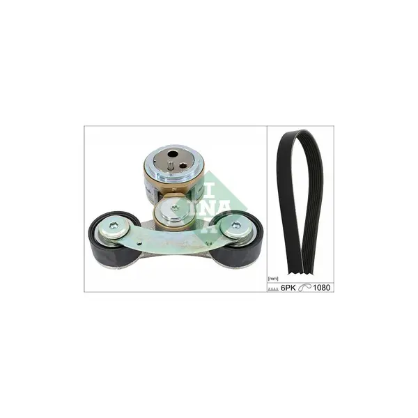 Set curea transmisie cu caneluri Schaeffler INA 529 0537 10