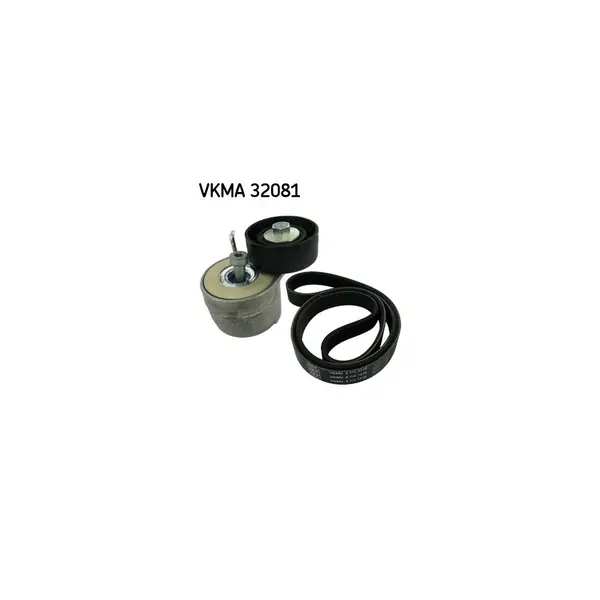Set curea transmisie cu caneluri SKF VKMA 32081