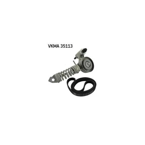 Set curea transmisie cu caneluri SKF VKMA 35113