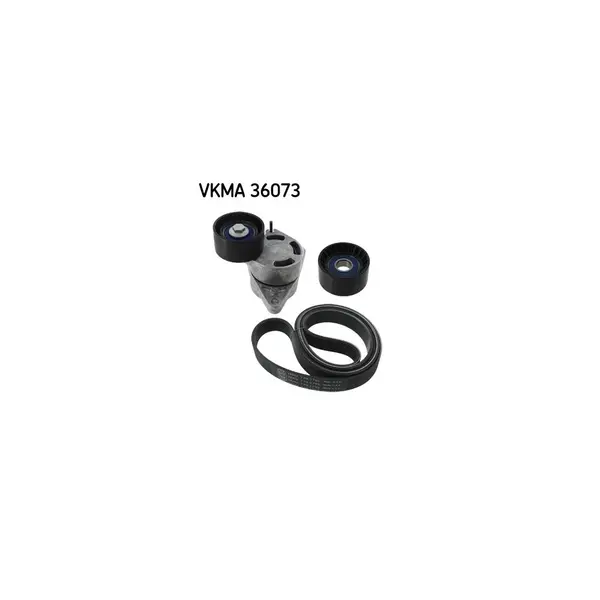 Set curea transmisie cu caneluri SKF VKMA 36073