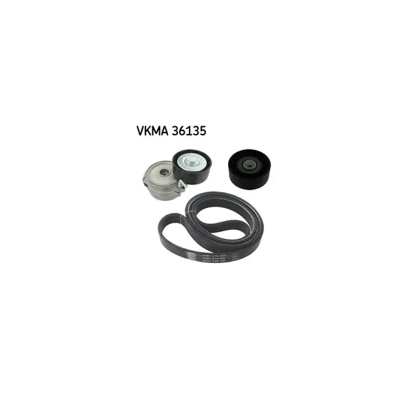 Set curea transmisie cu caneluri SKF VKMA 36135