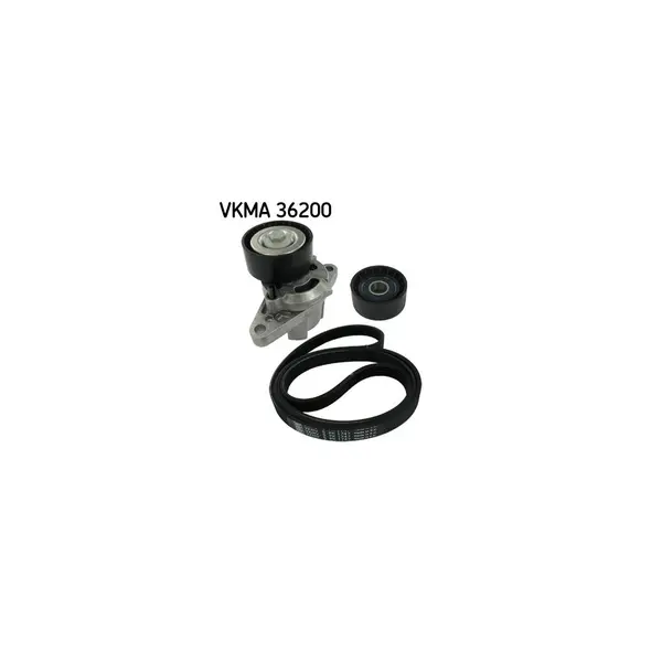 Set curea transmisie cu caneluri SKF VKMA 36200