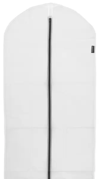 Set de 2 huse pentru haine Brabantia - 60 x 135 cm, Transparent/Grey